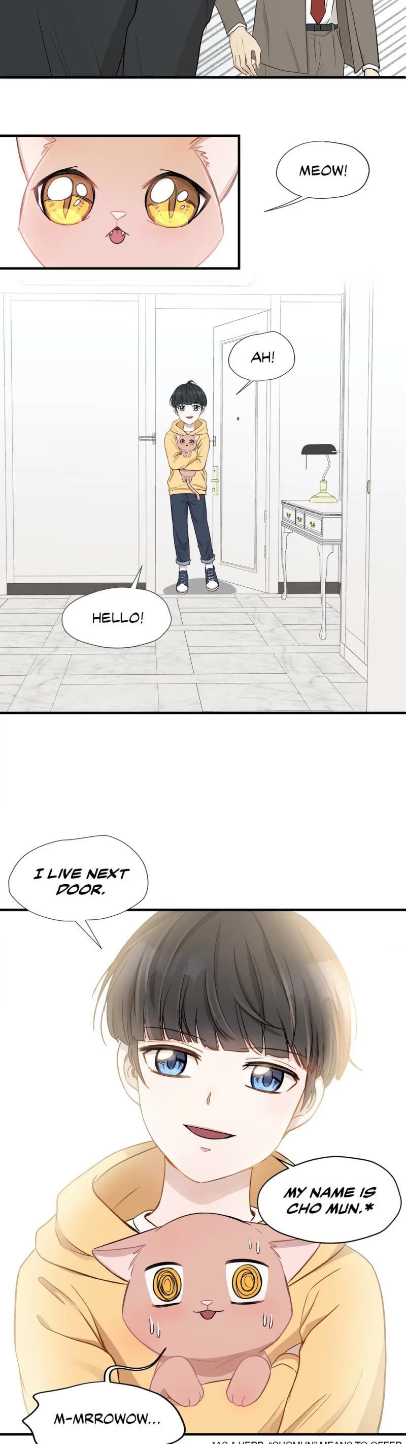 Just for a Meowment Chapter 4 page 25 - Chapter 4