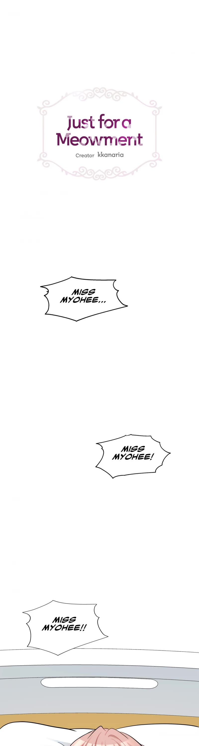 Just for a Meowment Chapter 47 page 1 - Chapter 47