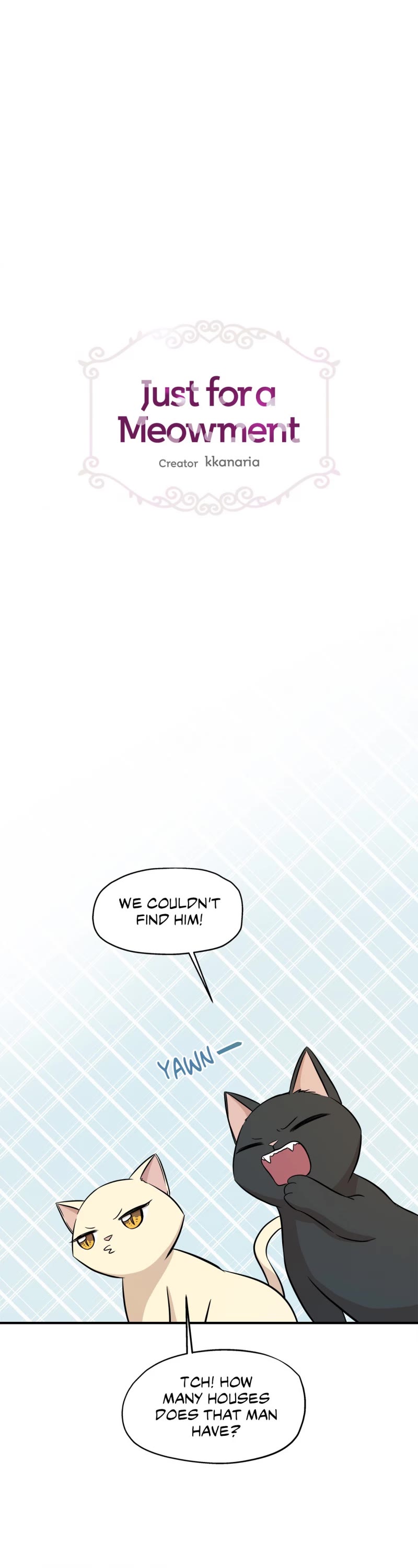 Just for a Meowment Chapter 60 page 1 - Chapter 60