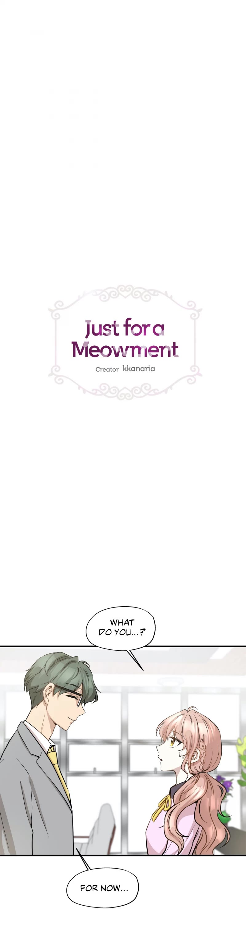 Just for a Meowment Chapter 61 page 2 - Chapter 61