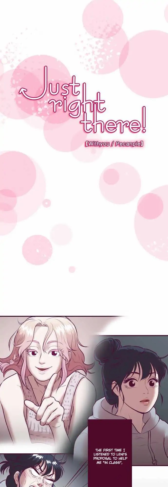Just Right There! Chapter 27 page 1 - Chapter 27