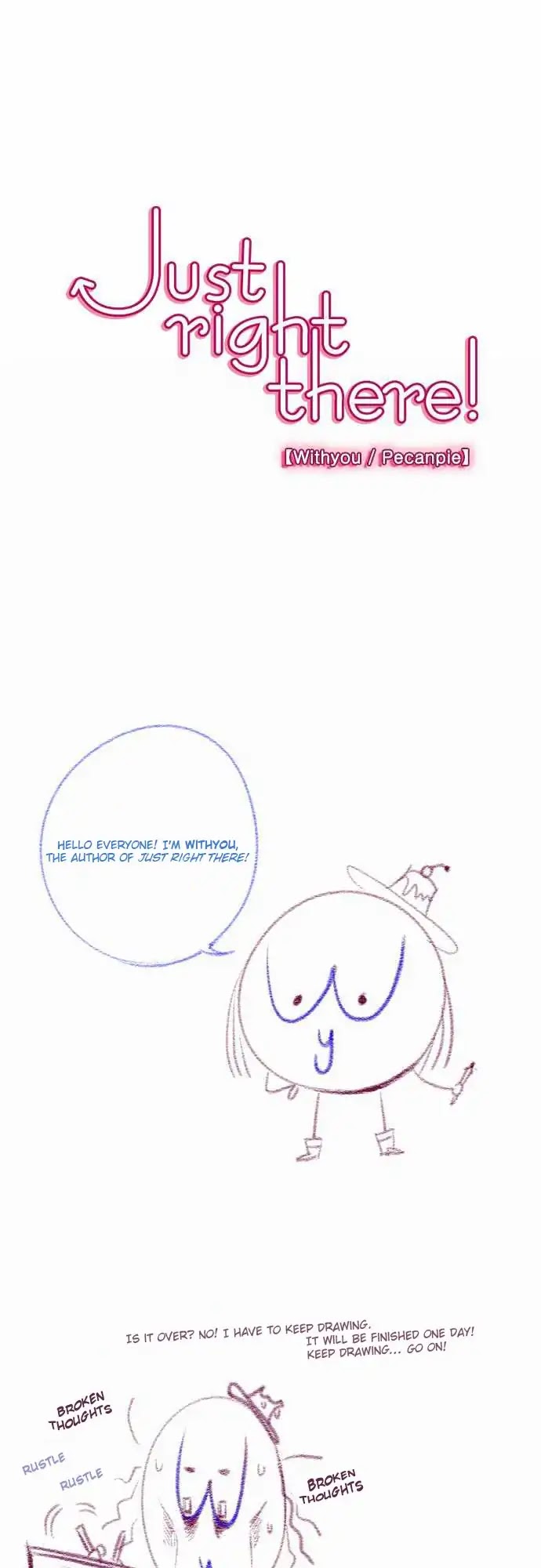 Just Right There! Chapter 40.5 page 1 - Chapter 40.5