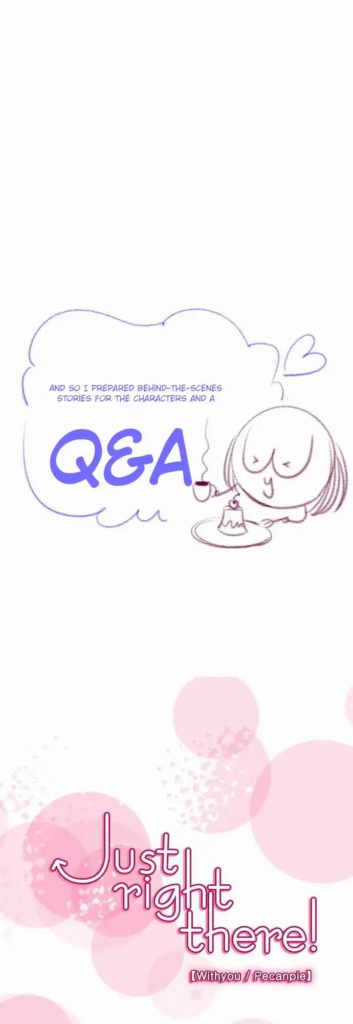 Just Right There! Chapter 40.5 page 3 - Chapter 40.5