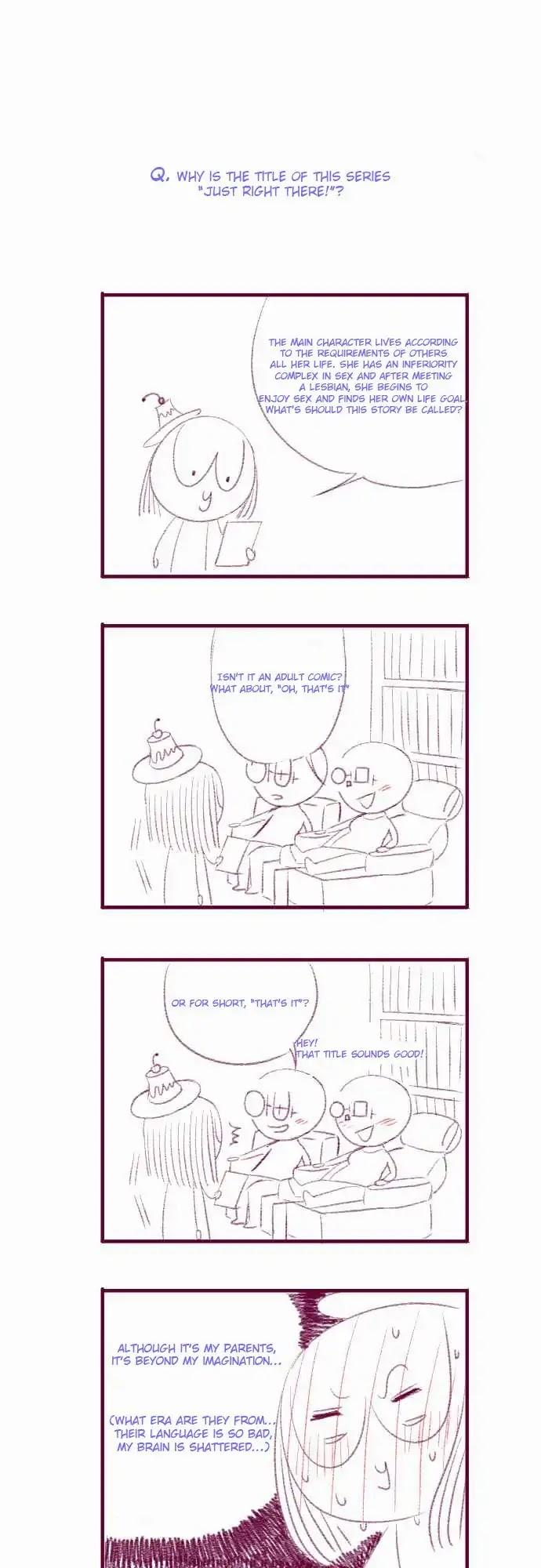 Just Right There! Chapter 40.5 page 8 - Chapter 40.5