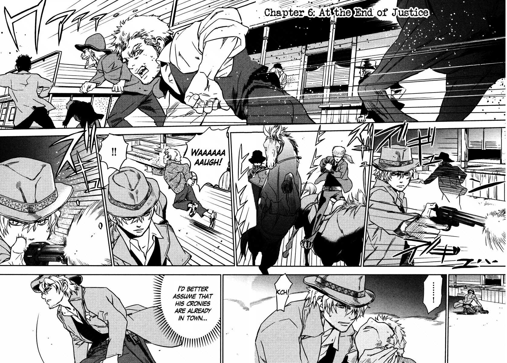 Justice: The Ballad of Wyatt Earp Chapter 6 page 1 - Chapter 6: At the End of Justice [END]