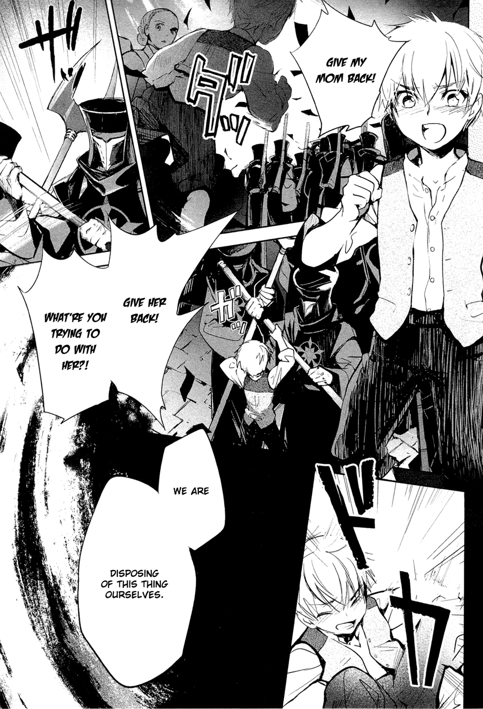 Juuhime - Phantom Pain Chapter 1 page 21 - Chapter 1: Those Who Cannot be Sent Off