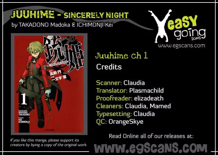 Juuhime - Sincerely Night Chapter 1 page 2 - Chapter 1: The Church's Dog