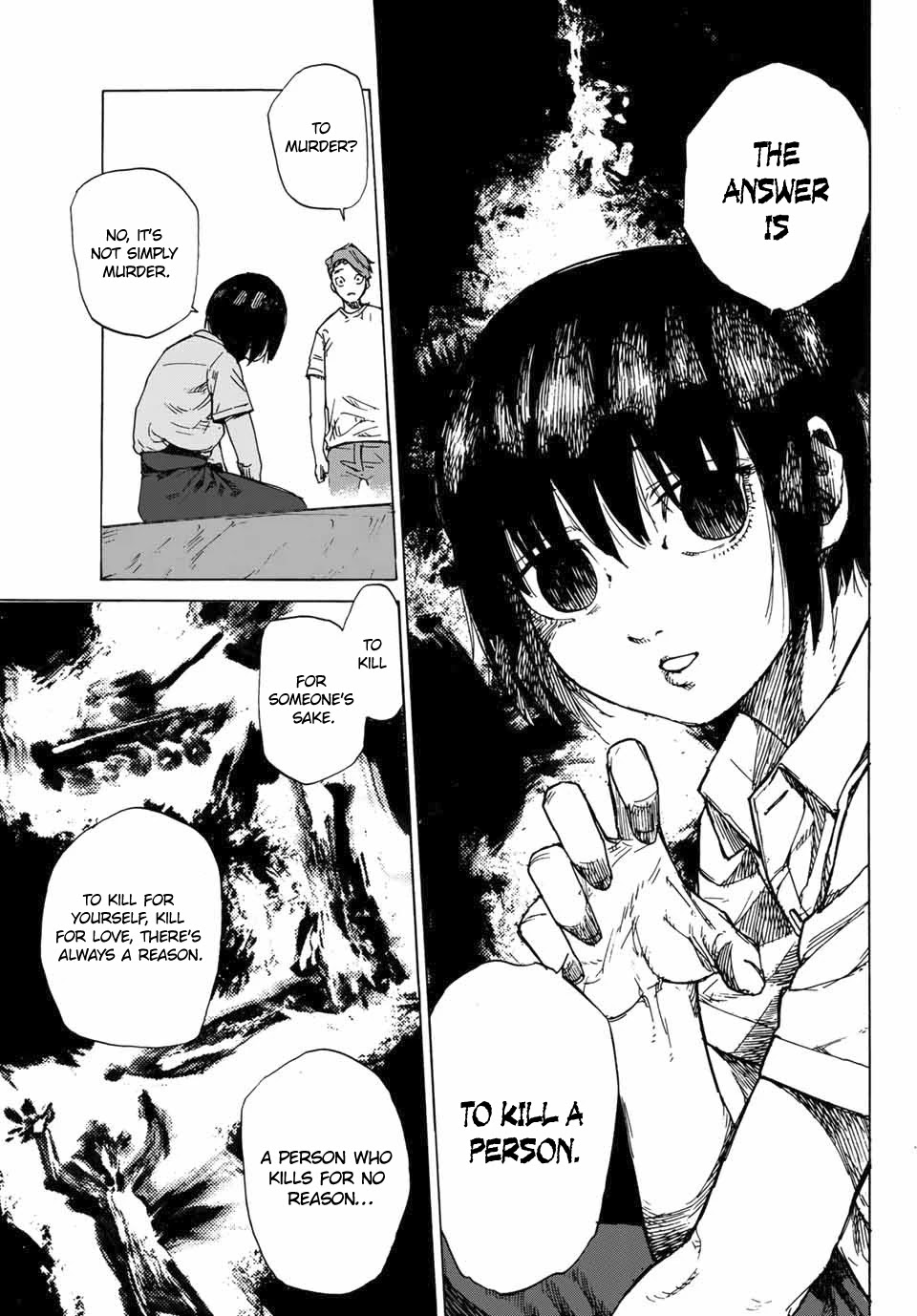 Juujika no Rokunin Chapter 1 page 31 - Chapter 1: Human Subject A's Transformation
