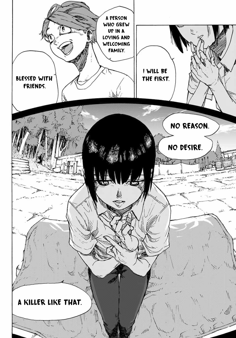 Juujika no Rokunin Chapter 1 page 32 - Chapter 1: Human Subject A's Transformation