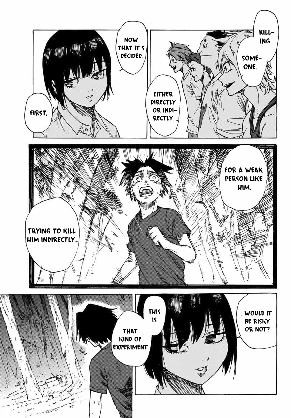 Juujika no Rokunin Chapter 1 page 33 - Chapter 1: Human Subject A's Transformation