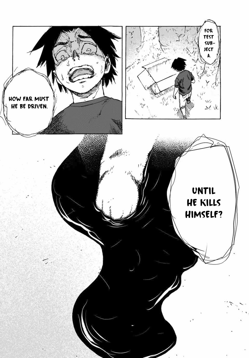 Juujika no Rokunin Chapter 1 page 34 - Chapter 1: Human Subject A's Transformation