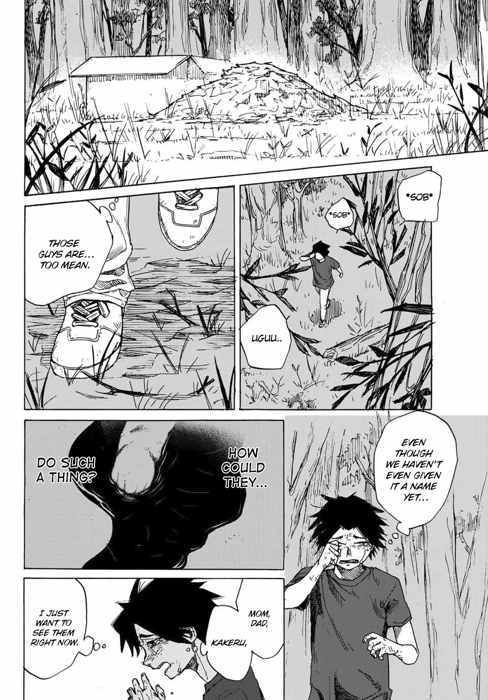 Juujika no Rokunin Chapter 1 page 36 - Chapter 1: Human Subject A's Transformation