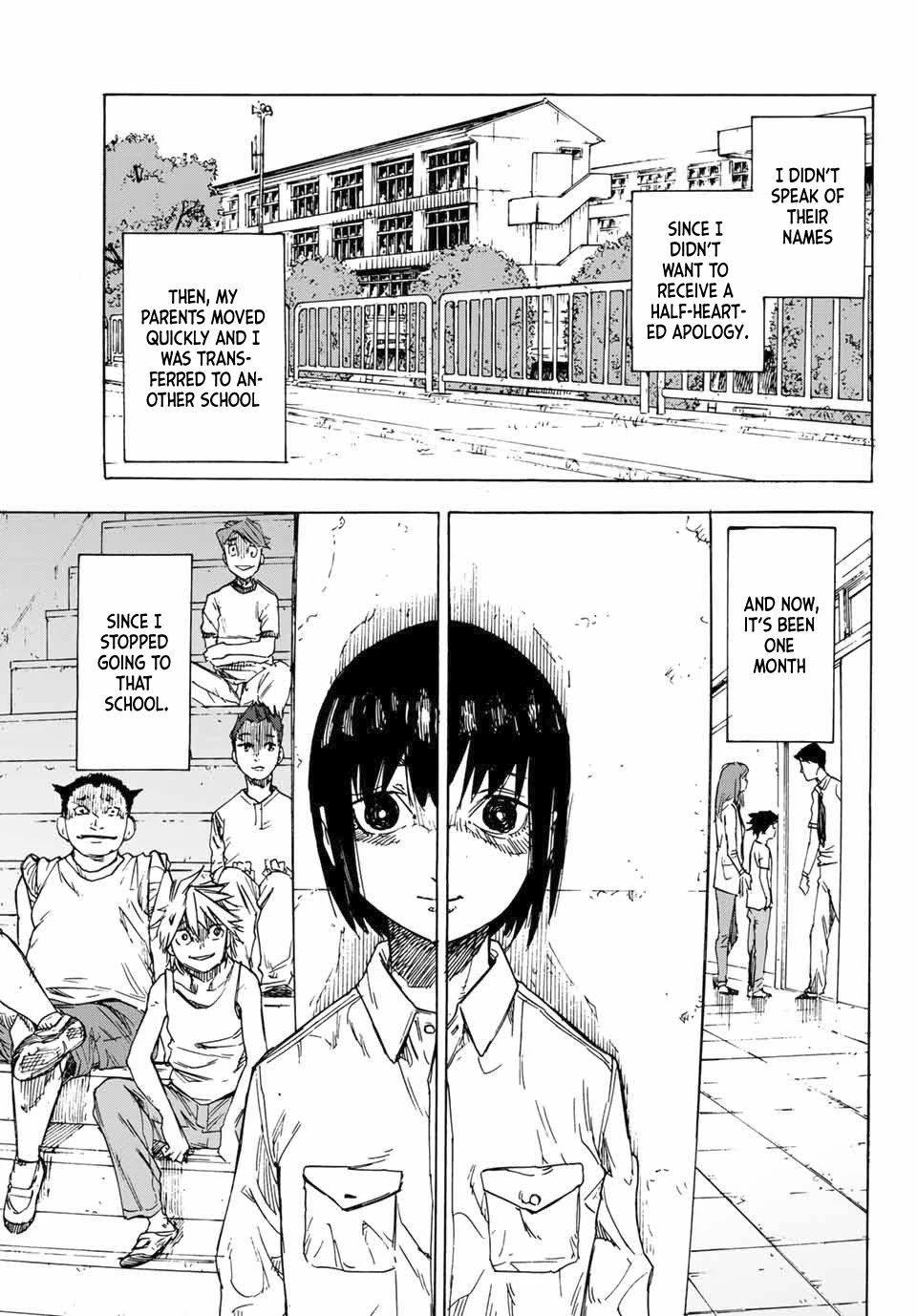 Juujika no Rokunin Chapter 1 page 45 - Chapter 1: Human Subject A's Transformation