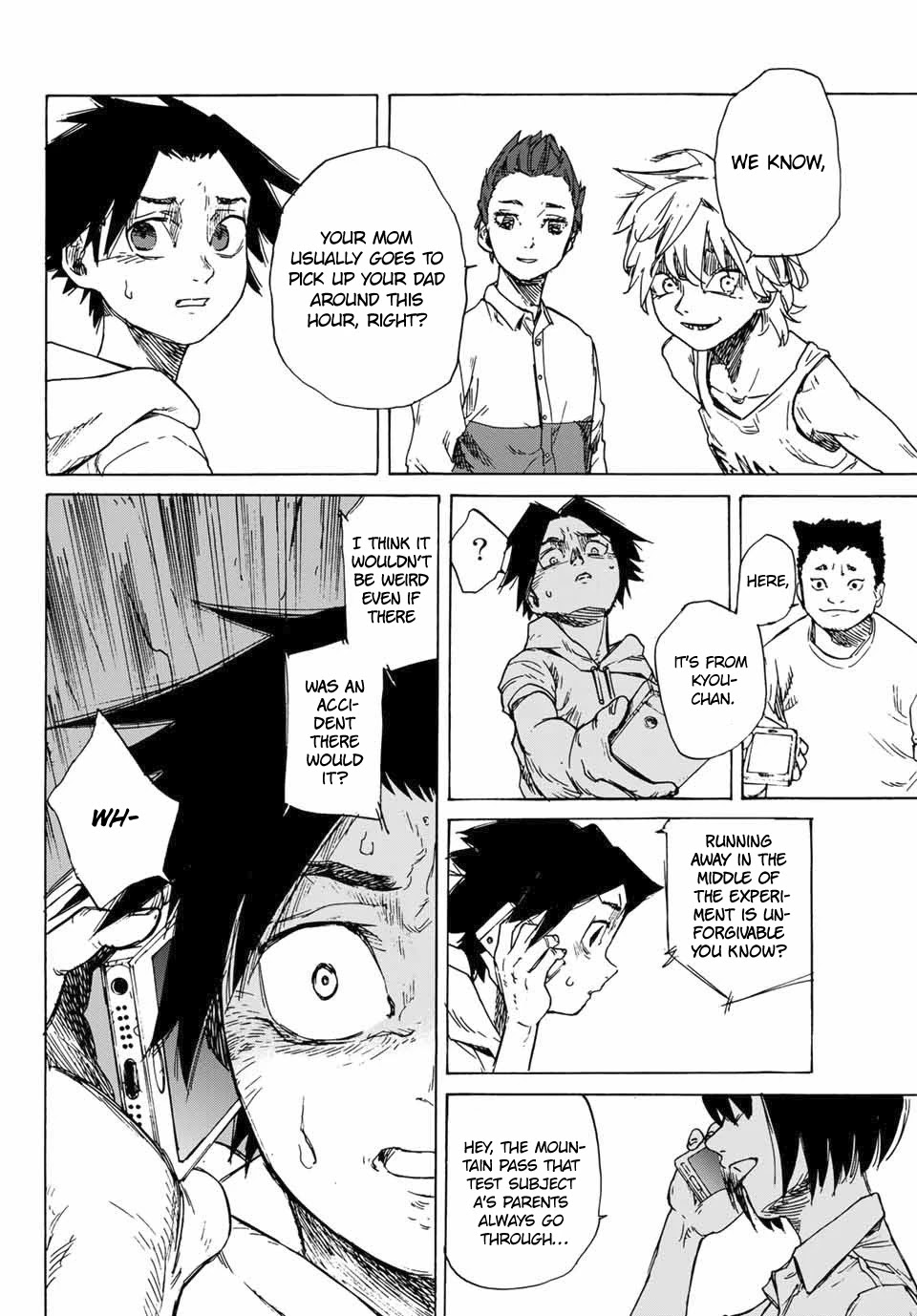 Juujika no Rokunin Chapter 1 page 48 - Chapter 1: Human Subject A's Transformation