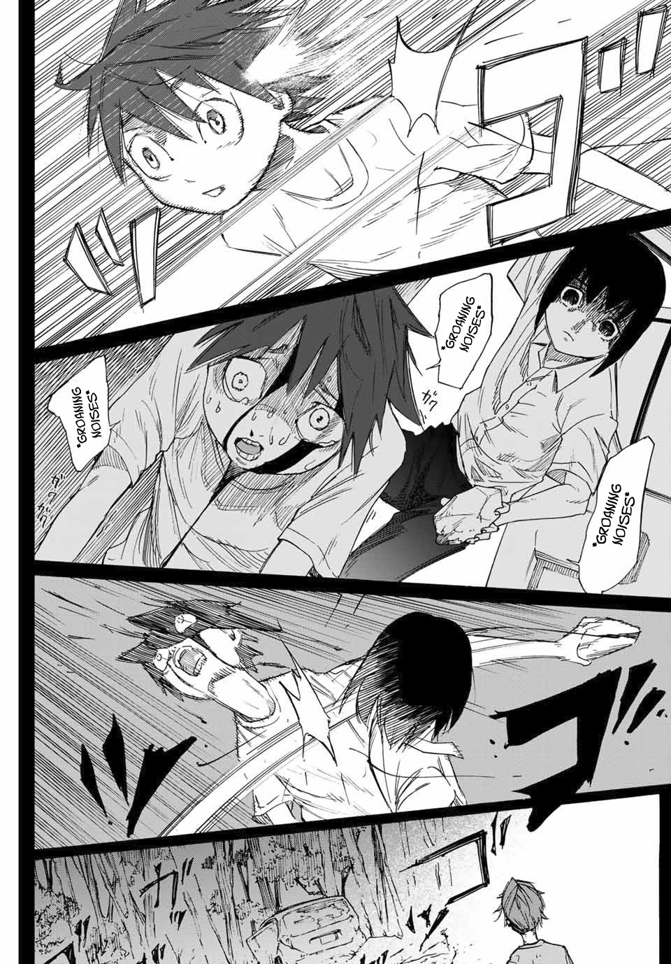 Juujika no Rokunin Chapter 1 page 54 - Chapter 1: Human Subject A's Transformation