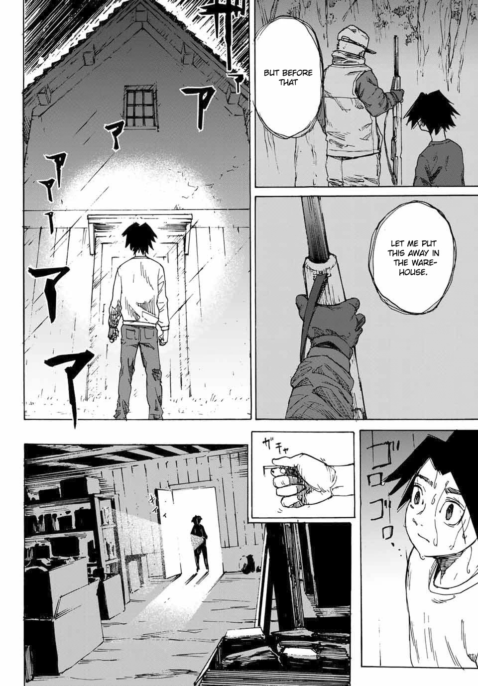 Juujika no Rokunin Chapter 1 page 62 - Chapter 1: Human Subject A's Transformation