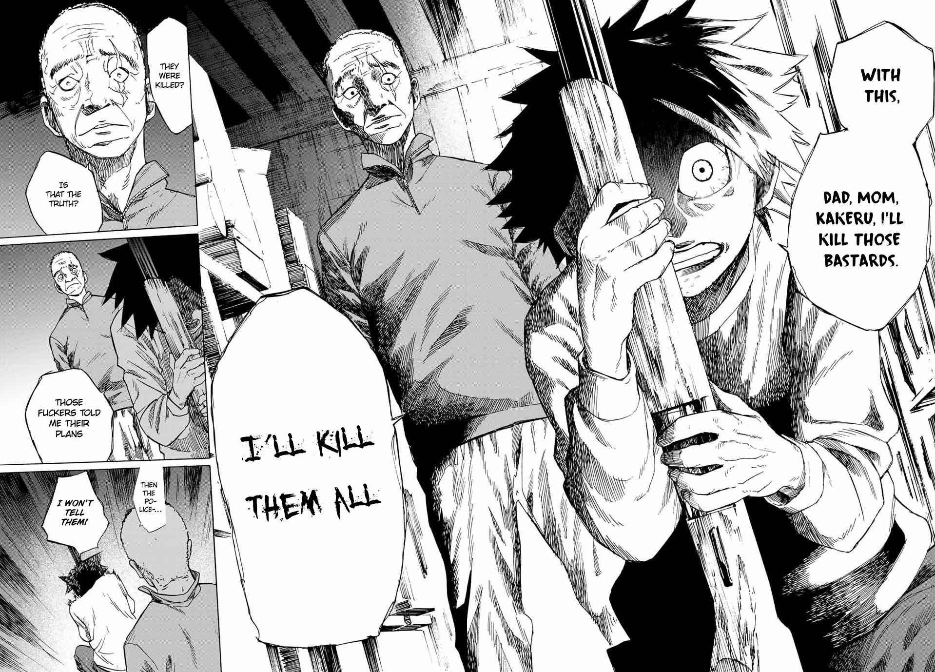 Juujika no Rokunin Chapter 1 page 66 - Chapter 1: Human Subject A's Transformation