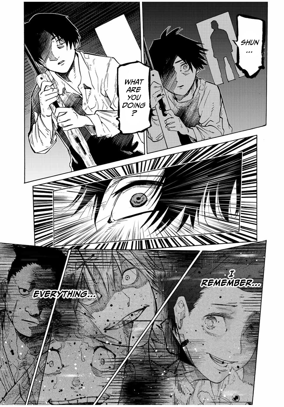 Juujika no Rokunin Chapter 103 page 12 - Chapter 103: I Won't Let Anyone