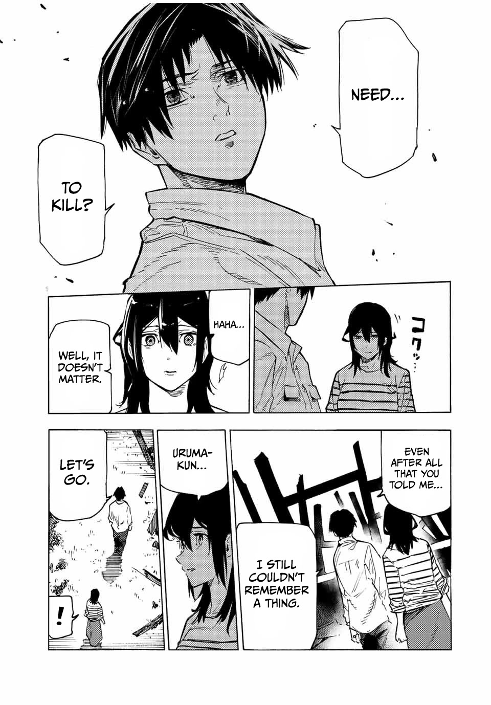 Juujika no Rokunin Chapter 103 page 7 - Chapter 103: I Won't Let Anyone