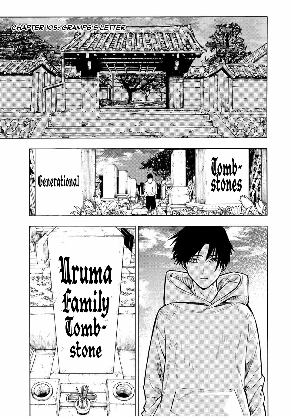 Juujika no Rokunin Chapter 105 page 1 - Chapter 105: Gramps's Letter