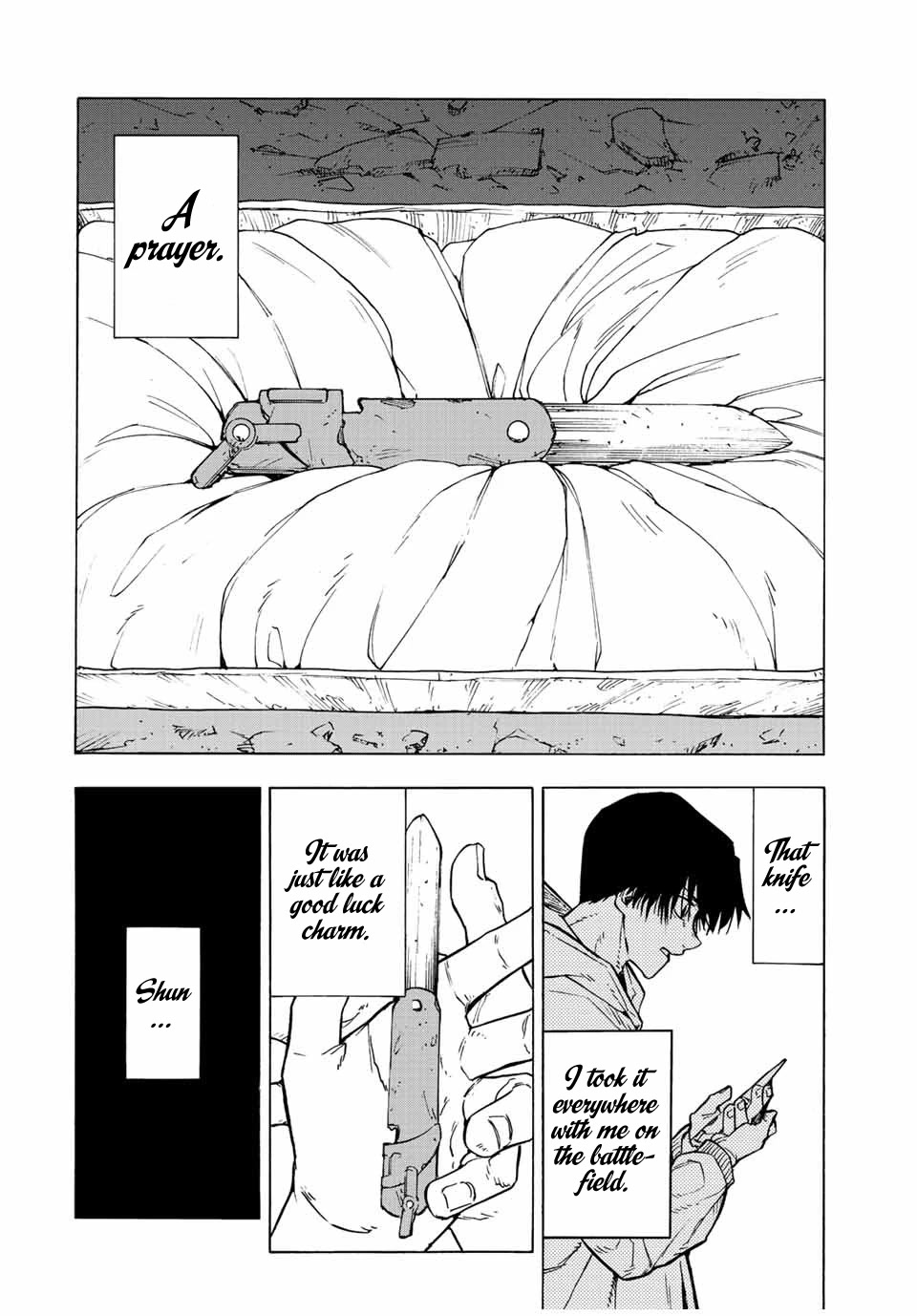 Juujika no Rokunin Chapter 105 page 10 - Chapter 105: Gramps's Letter