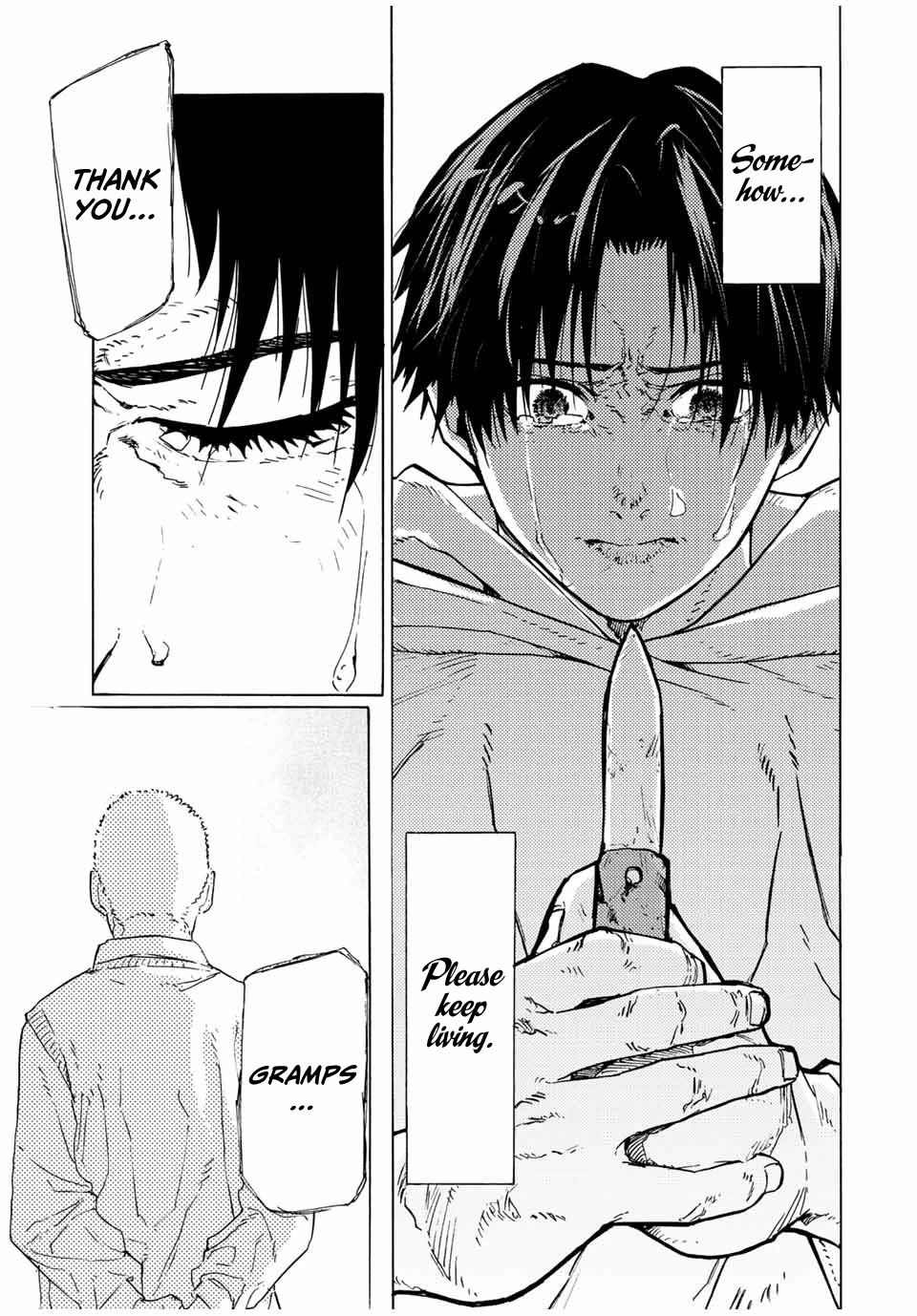 Juujika no Rokunin Chapter 105 page 11 - Chapter 105: Gramps's Letter