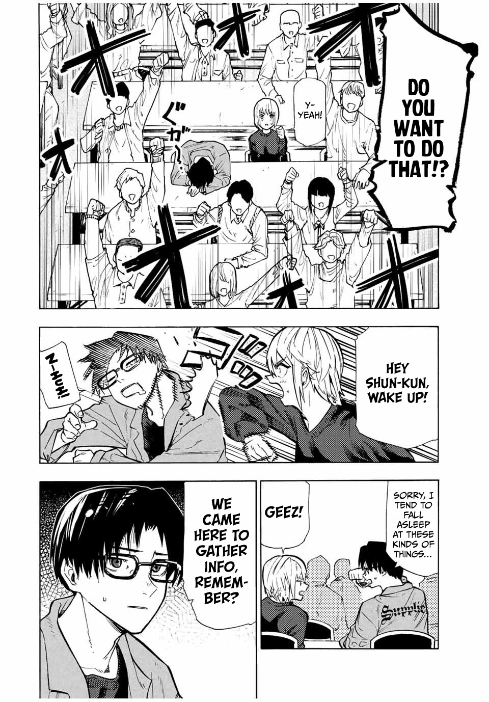 Juujika no Rokunin Chapter 108 page 2 - Chapter 108: Revolutionary Club Seminar