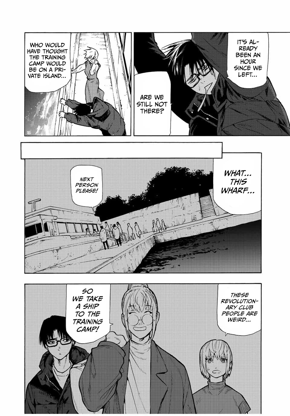 Juujika no Rokunin Chapter 109 page 2 - Chapter 109: Revolution Island