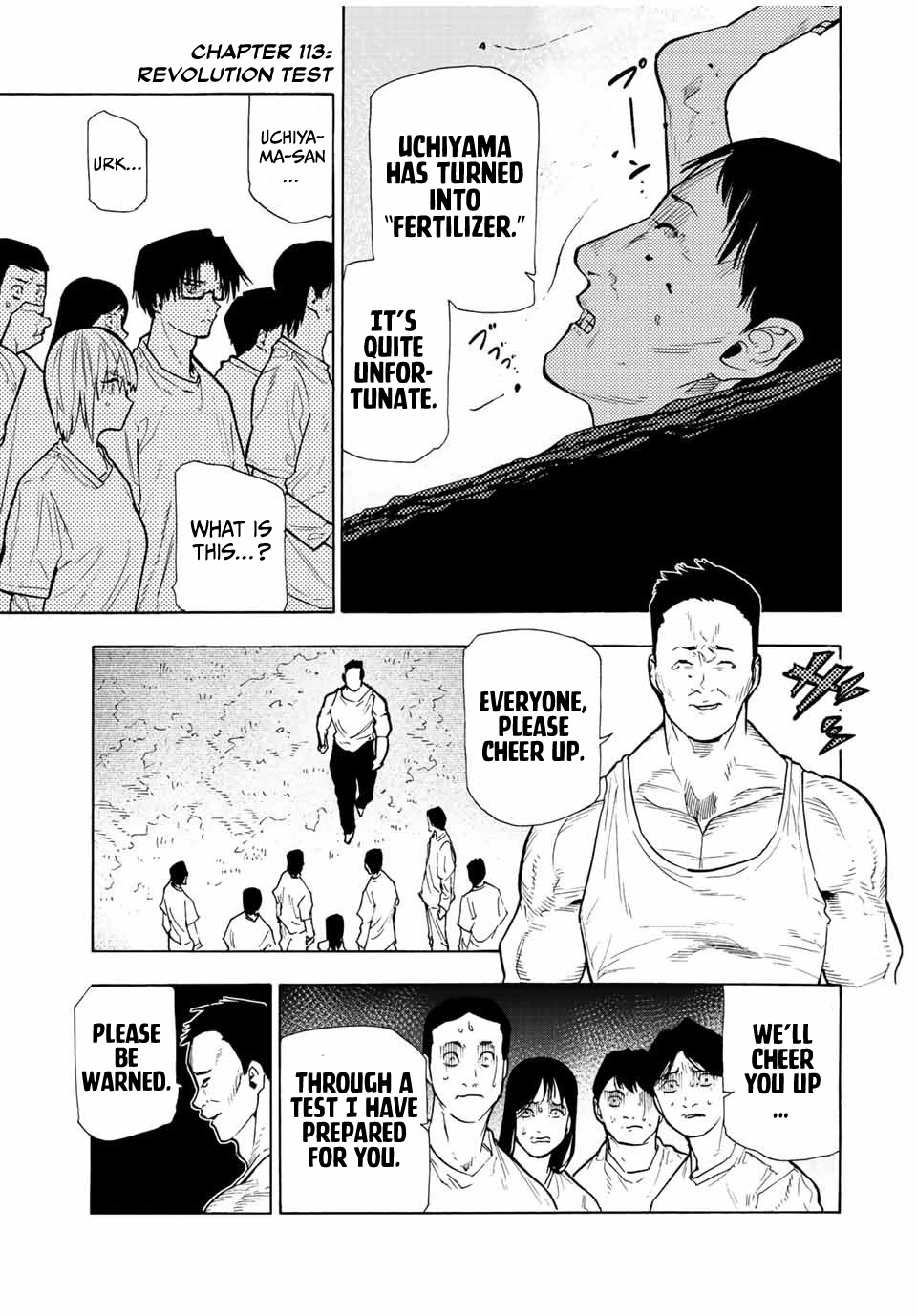Juujika no Rokunin Chapter 113 page 1 - Chapter 113: Revolution Test