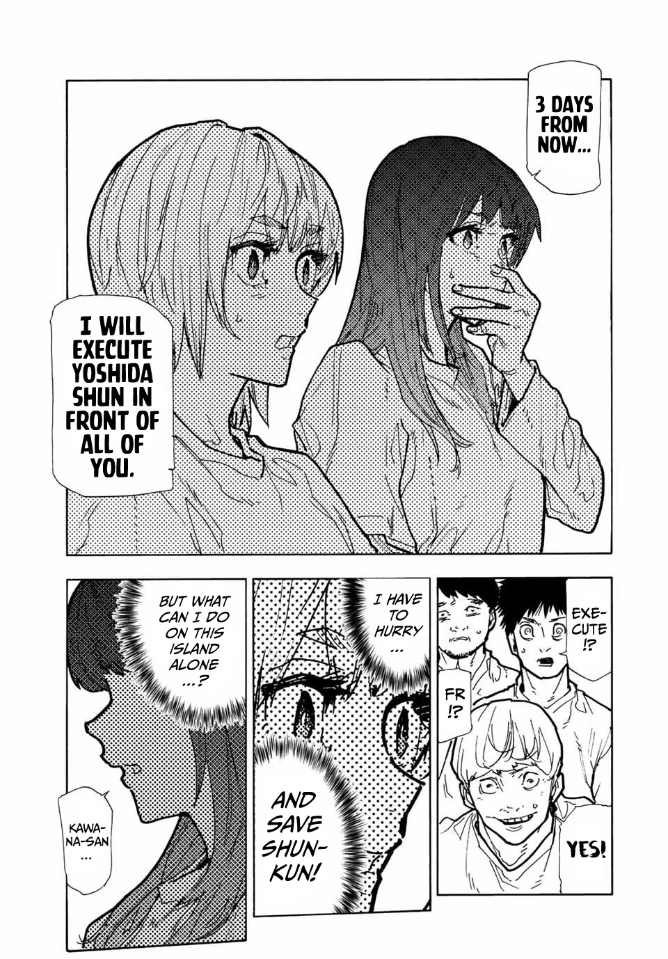 Juujika no Rokunin Chapter 116 page 9 - Chapter 116: Nothing More Can be Done