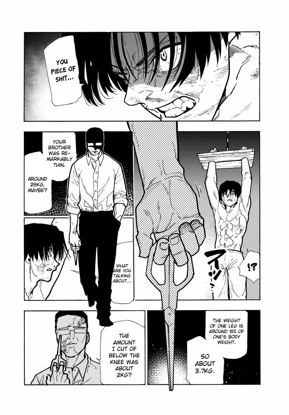 Juujika no Rokunin Chapter 117 page 4 - Chapter 117: The Weight of One Leg