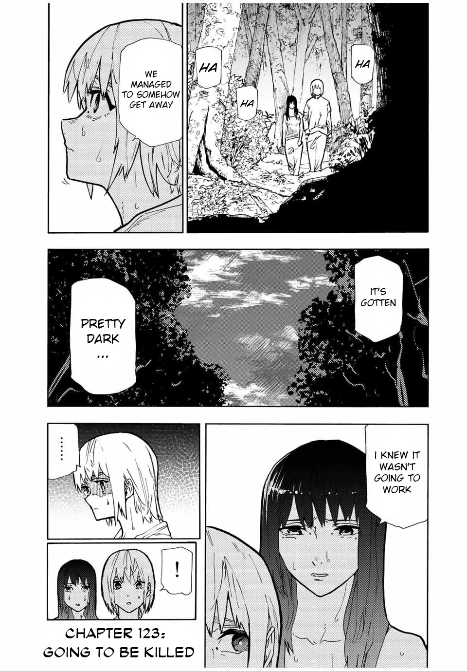 Juujika no Rokunin Chapter 123 page 1 - Chapter 123: Going to be Killed