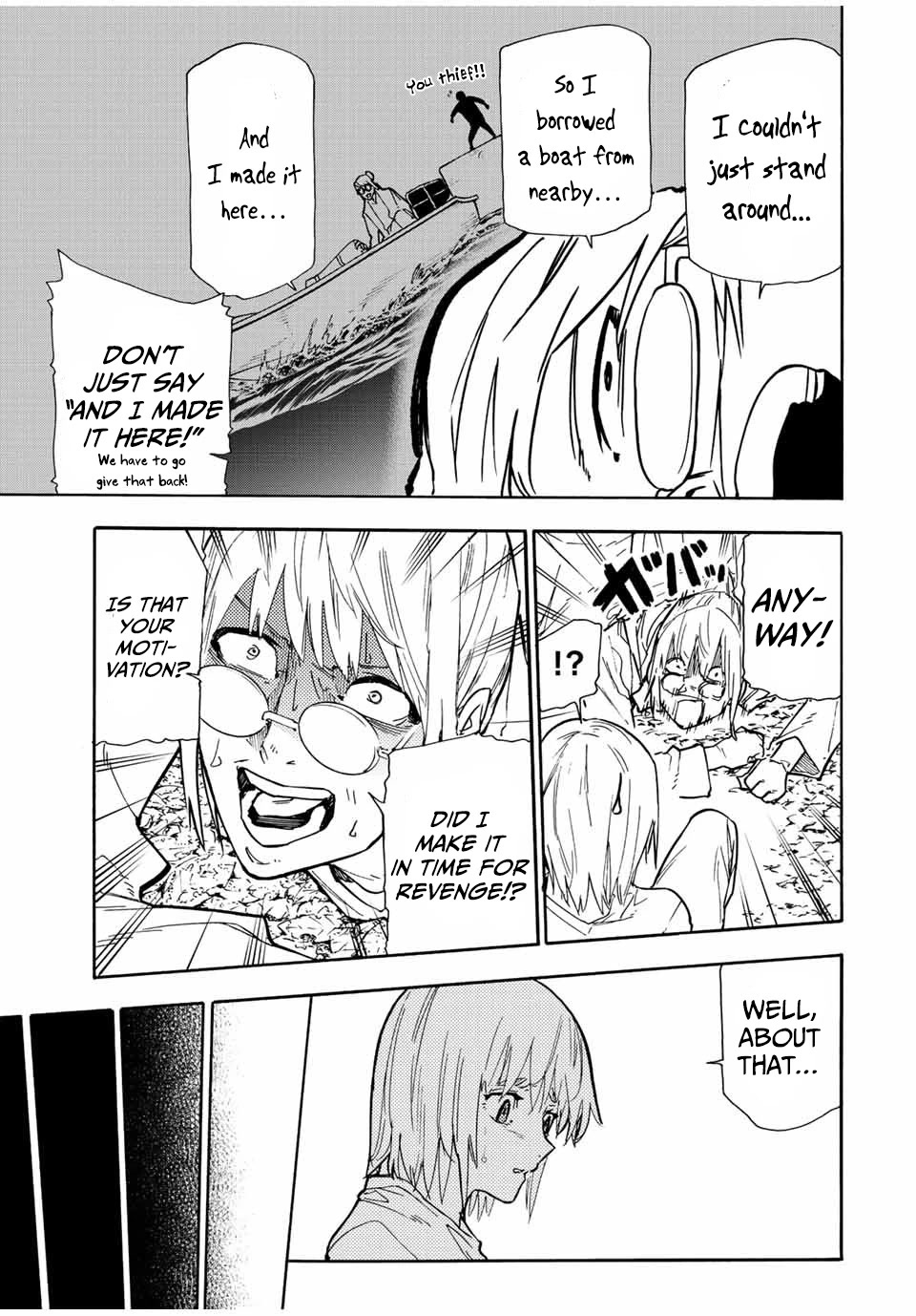 Juujika no Rokunin Chapter 124 page 3 - Chapter 124: I Made It
