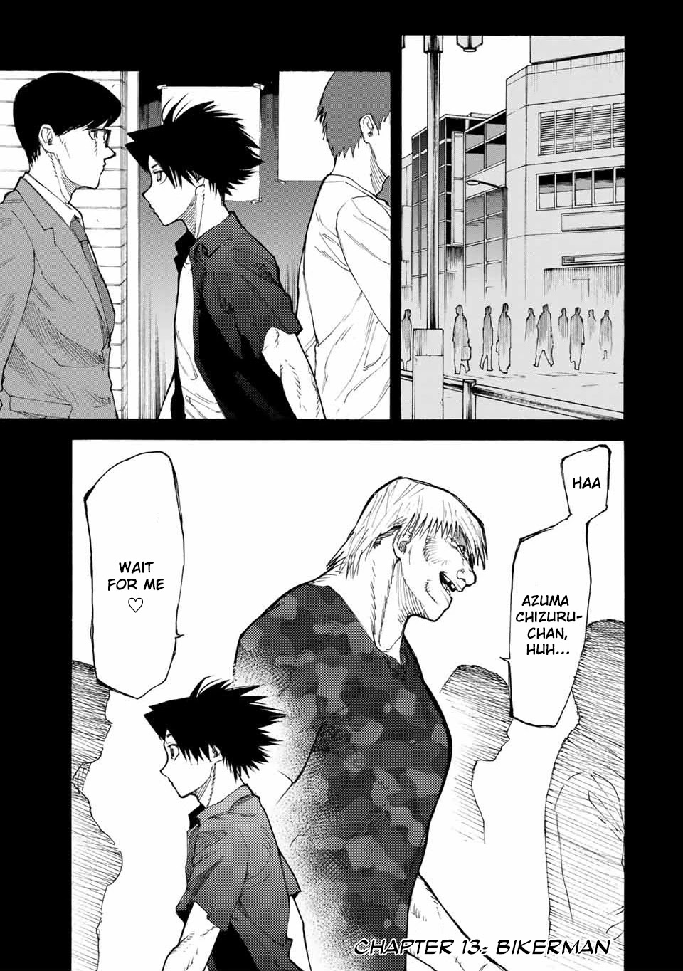 Juujika no Rokunin Chapter 13 page 2 - Chapter 13: Bikerman