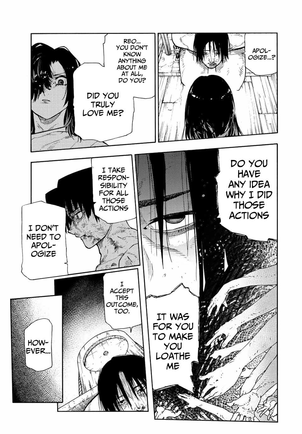 Juujika no Rokunin Chapter 130 page 3 - Chapter 130: Torn to Shreds
