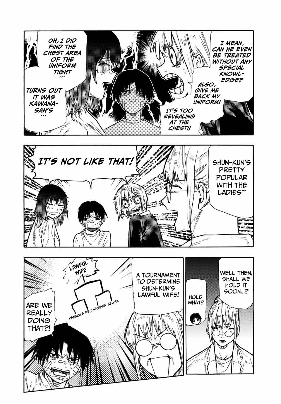 Juujika no Rokunin Chapter 134 page 10 - Chapter 134: Setting an Example