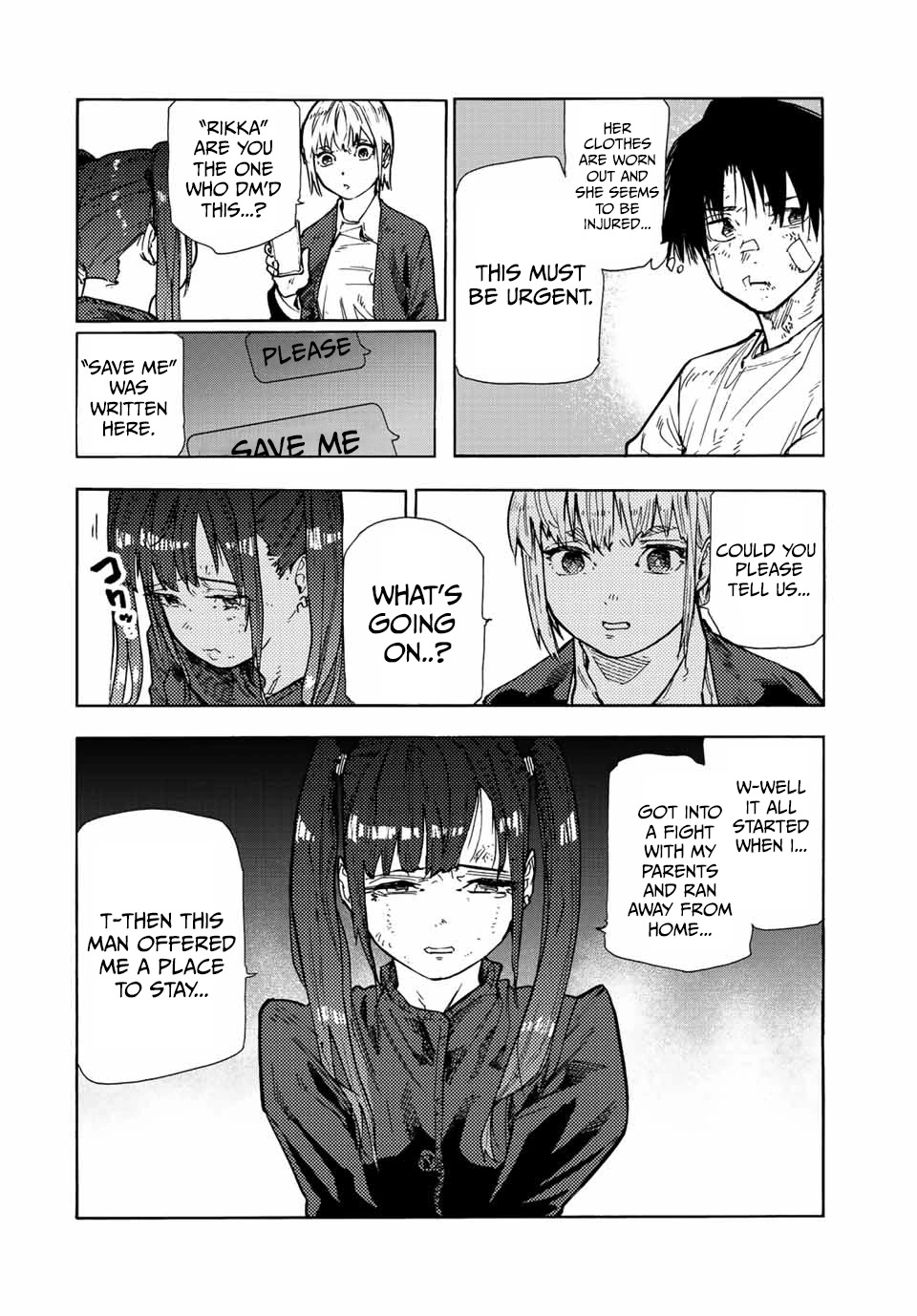 Juujika no Rokunin Chapter 135 page 4 - Chapter 135: The King Of Moo Moo Street