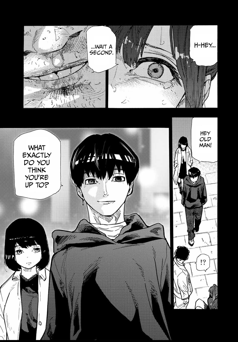 Juujika no Rokunin Chapter 135 page 9 - Chapter 135: The King Of Moo Moo Street