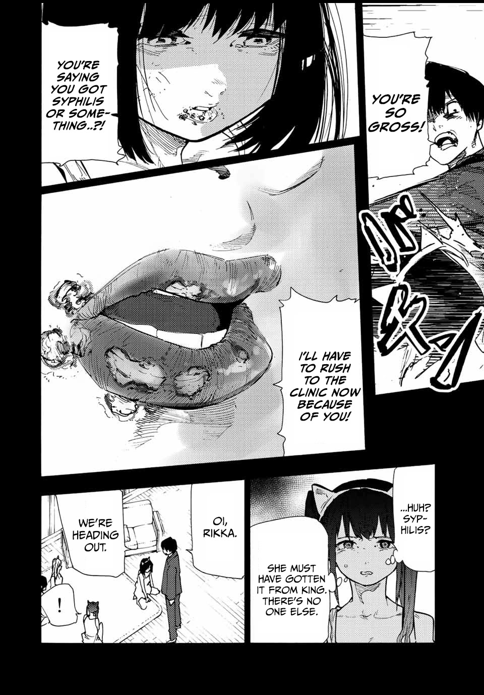 Juujika no Rokunin Chapter 136 page 6 - Chapter 136: Whoever He's Interested In