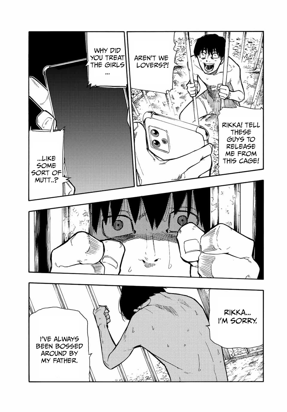 Juujika no Rokunin Chapter 137 page 13 - Chapter 137: The Unvaccinated Dog's Euthanasia