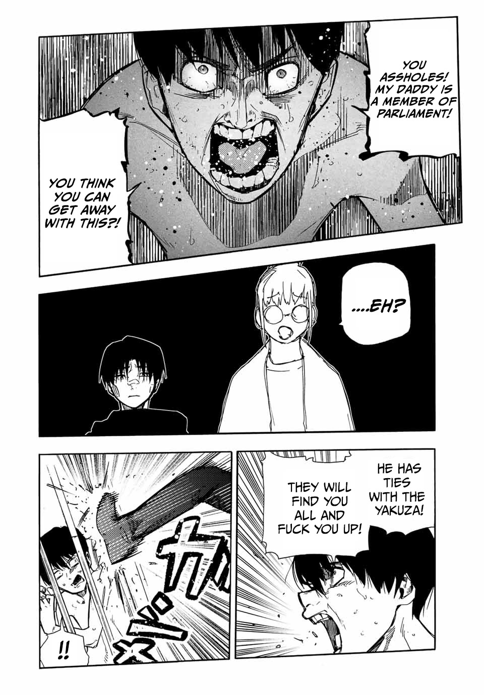 Juujika no Rokunin Chapter 137 page 16 - Chapter 137: The Unvaccinated Dog's Euthanasia