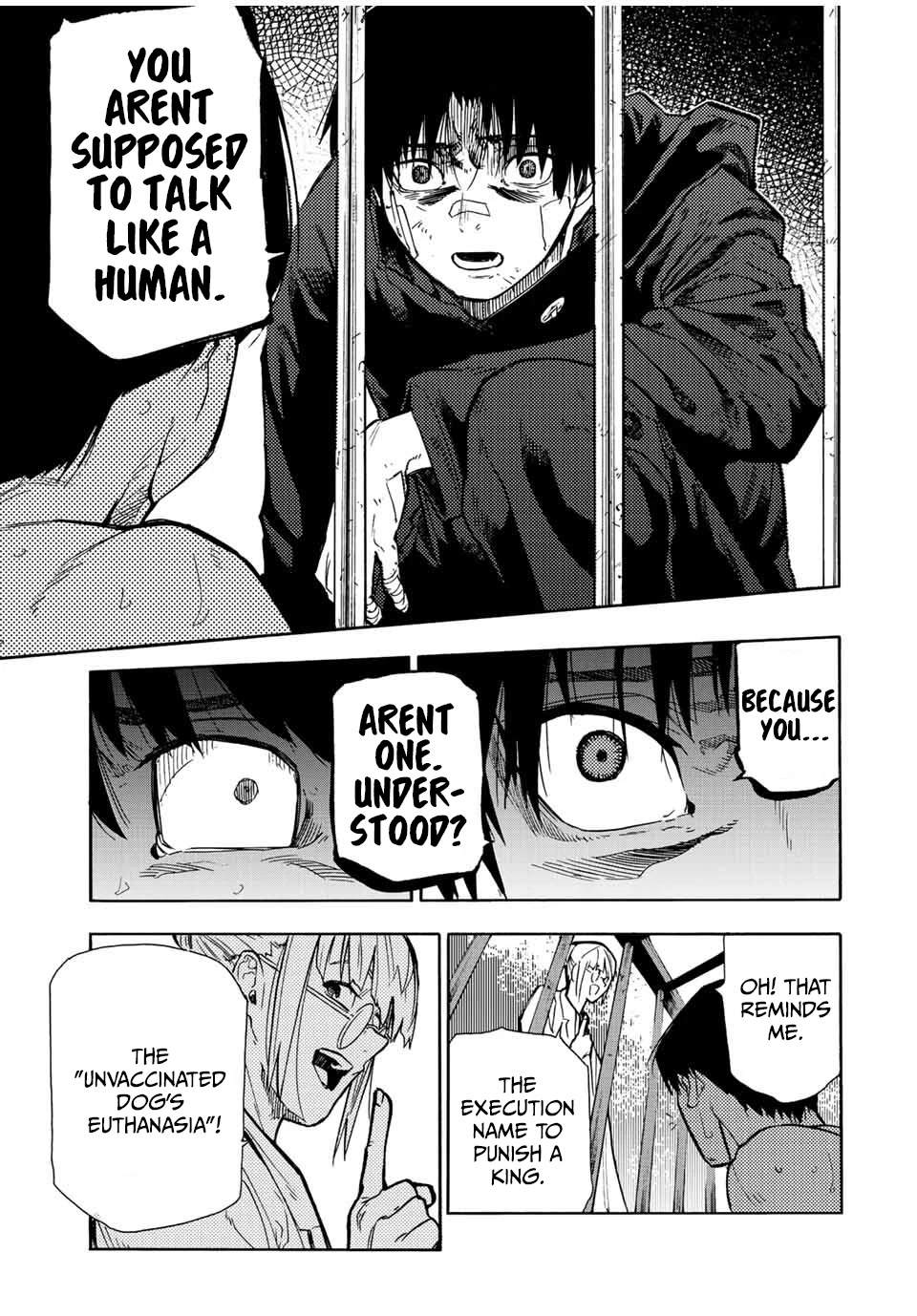 Juujika no Rokunin Chapter 137 page 17 - Chapter 137: The Unvaccinated Dog's Euthanasia
