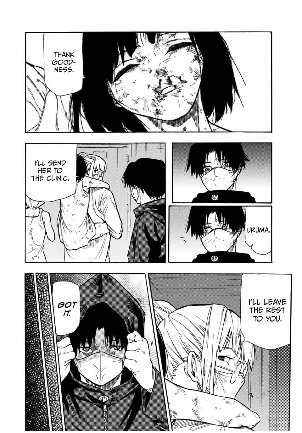 Juujika no Rokunin Chapter 137 page 6 - Chapter 137: The Unvaccinated Dog's Euthanasia