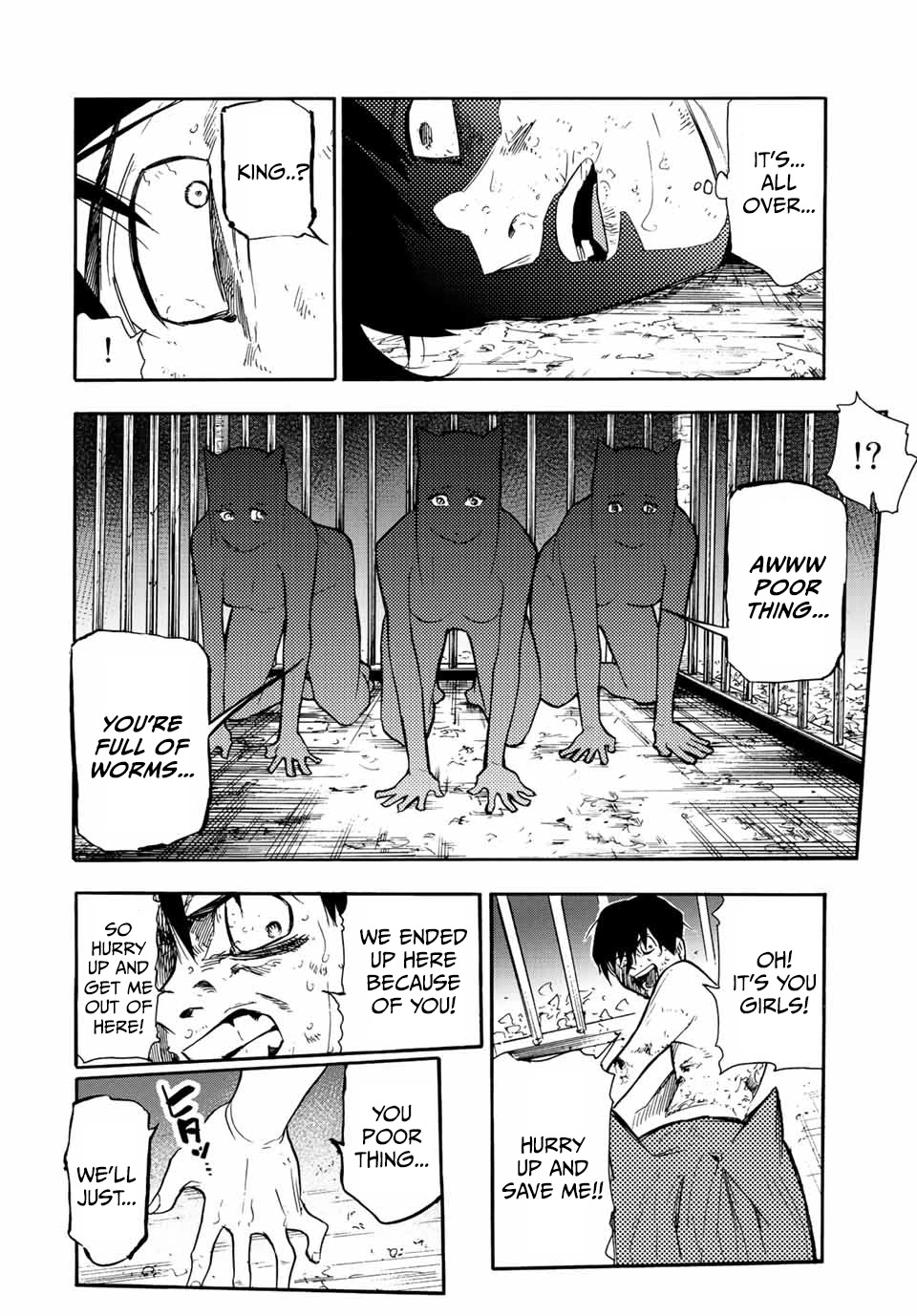Juujika no Rokunin Chapter 138 page 14 - Chapter 138: Sparganum Proliferum