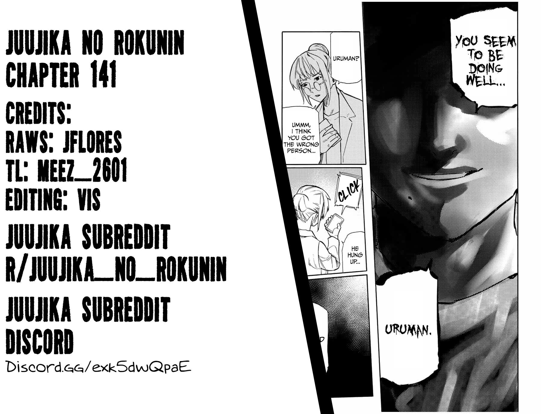 Juujika no Rokunin Chapter 141 page 21 - Chapter 141: 3 HITs