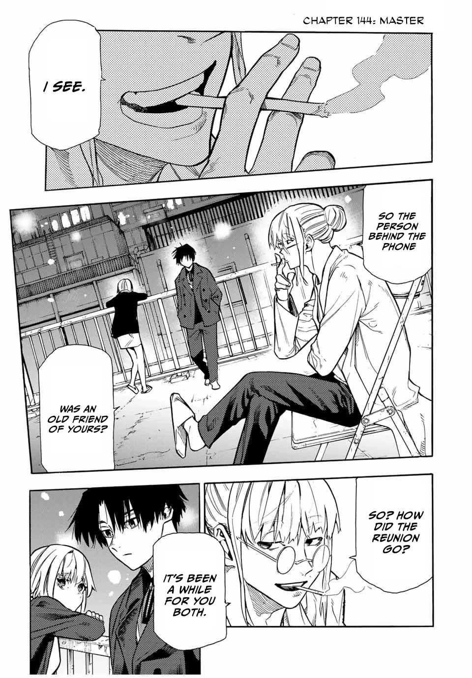 Juujika no Rokunin Chapter 144 page 1 - Chapter 144: Master