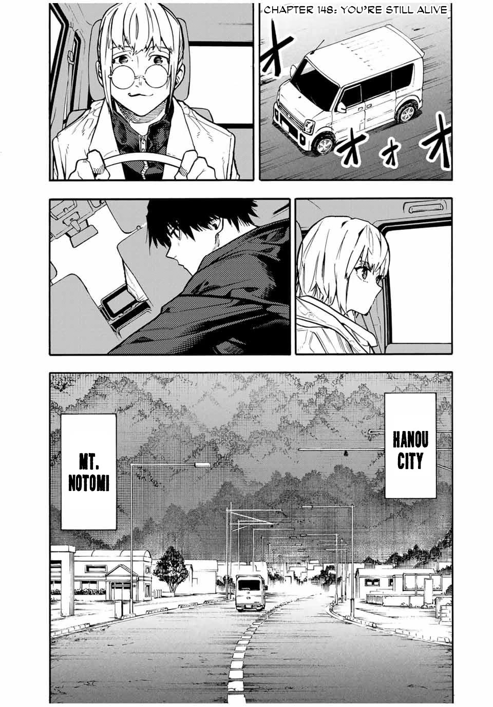 Juujika no Rokunin Chapter 148 page 1 - Chapter 148: You're Still Alive