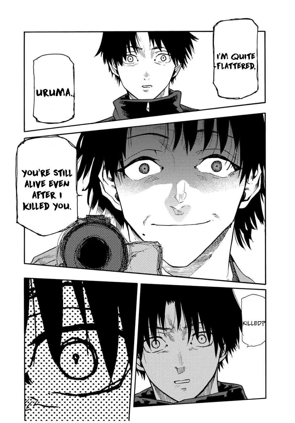 Juujika no Rokunin Chapter 148 page 12 - Chapter 148: You're Still Alive