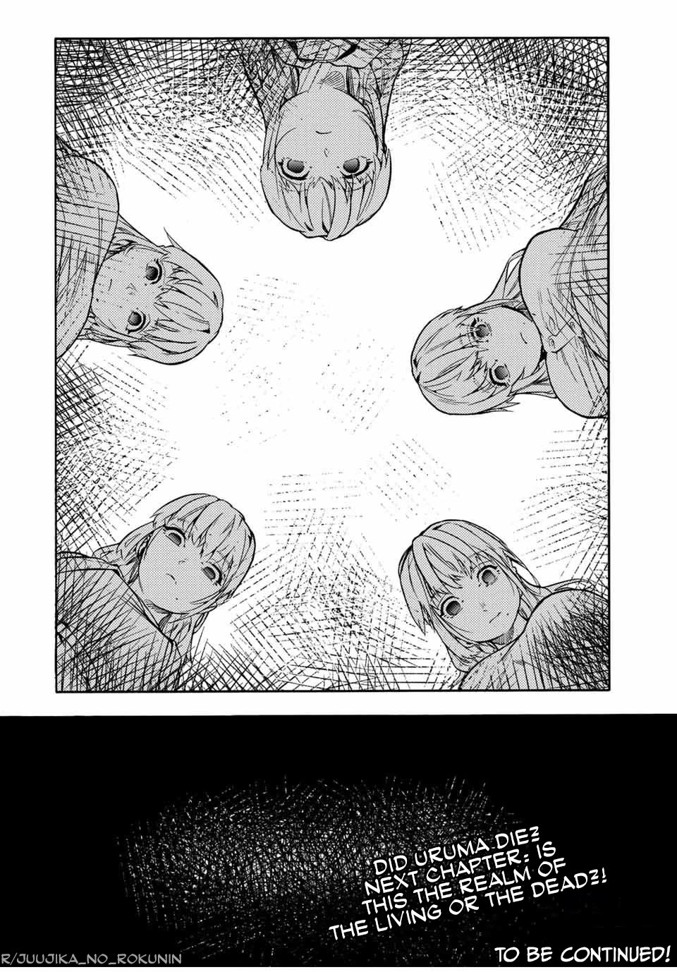 Juujika no Rokunin Chapter 148 page 20 - Chapter 148: You're Still Alive