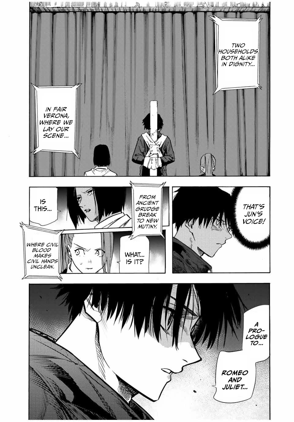 Juujika no Rokunin Chapter 149 page 17 - Chapter 149: Jun's Theater